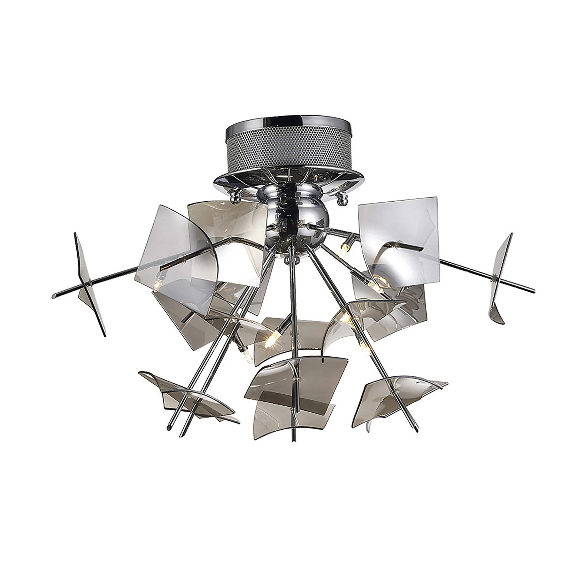 IL31640  Meridan Ceiling 6 Light